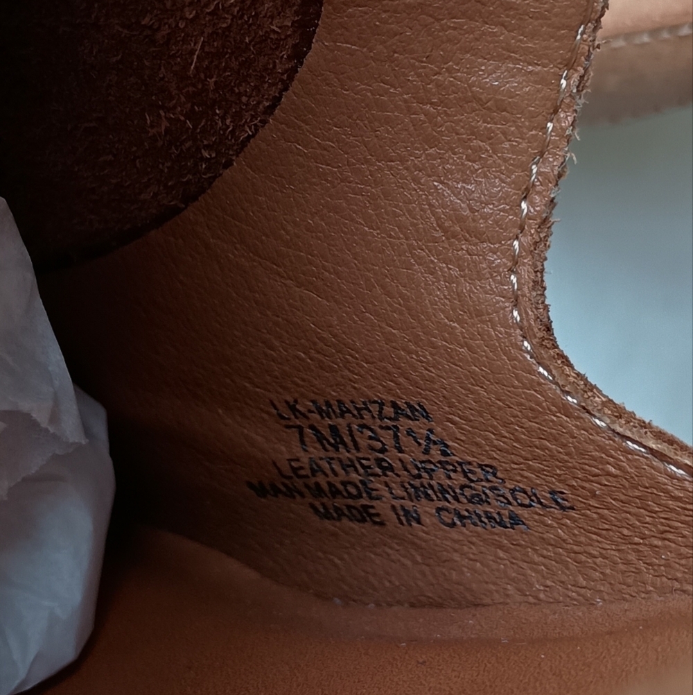Lucky Brand Mahzan Leather Heel Loafer_7 - Picture 6 of 7